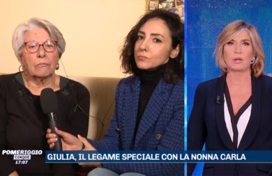 Ascolti tv, nemmeno la nonna di Giulia salva Merlino. Cala Pomeriggio 5