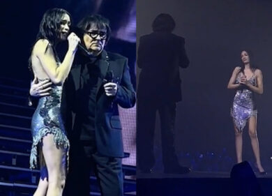 Duetto a sorpresa tra Renato Zero ed Elodie. E la pop star si commuove