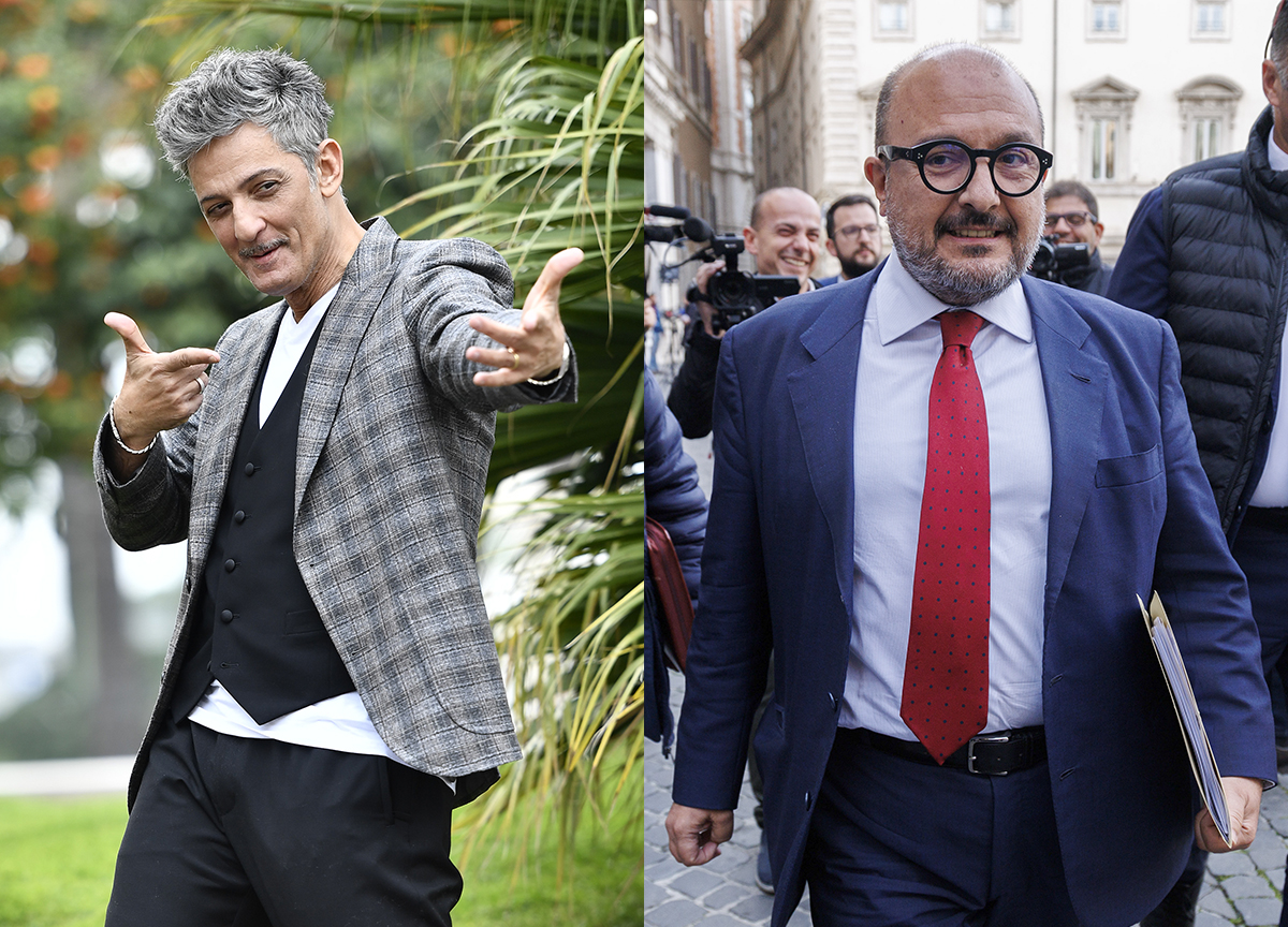 Fiorello punzecchia Sangiuliano: “Rischiamo qualcosa? È permaloso” Fiorello punzecchia Sangiuliano: “Rischiamo qualcosa? È permaloso”