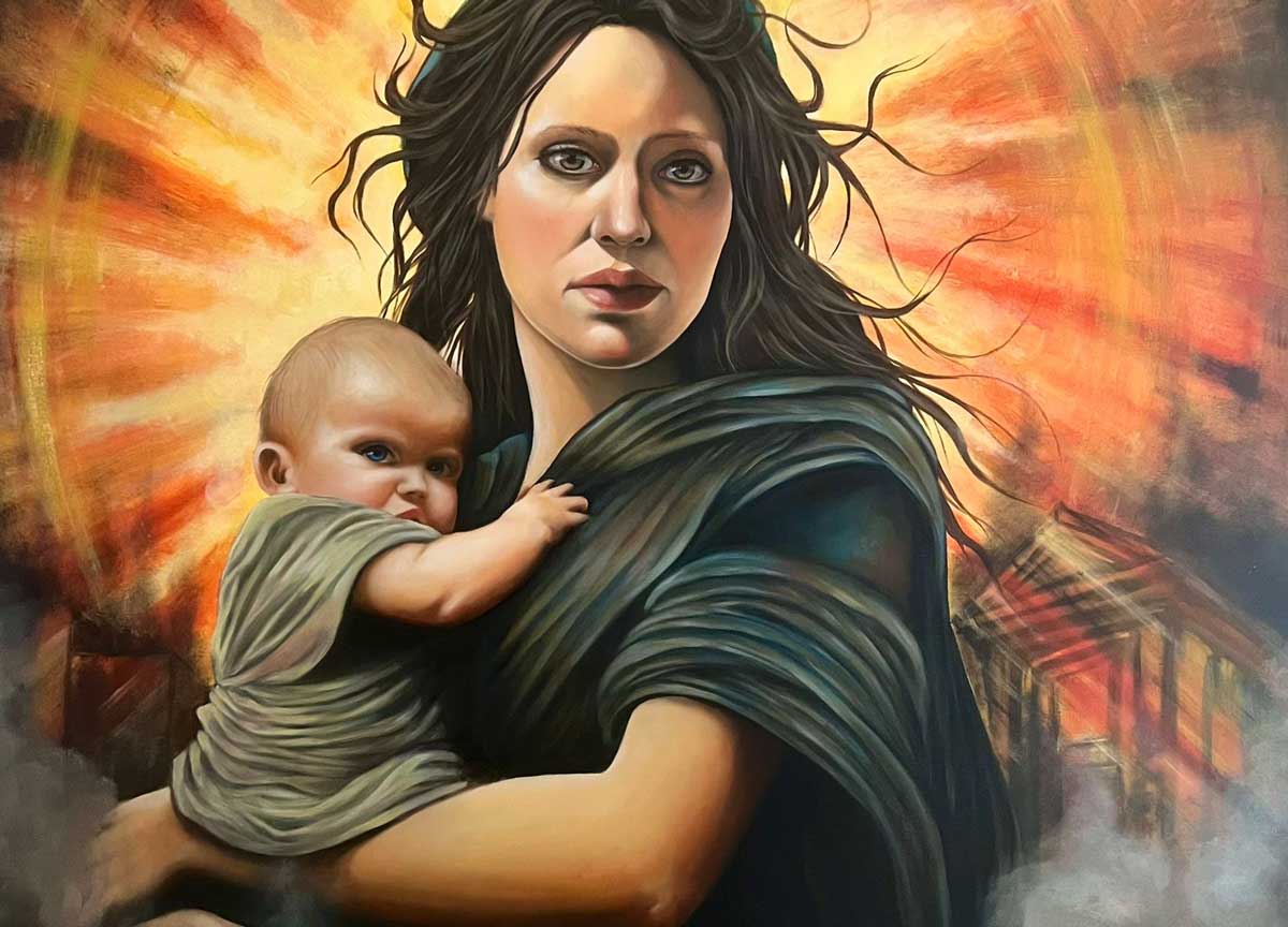 Arte a via Margutta, la Natività vista da 8 street Artist in mostra: Navitag