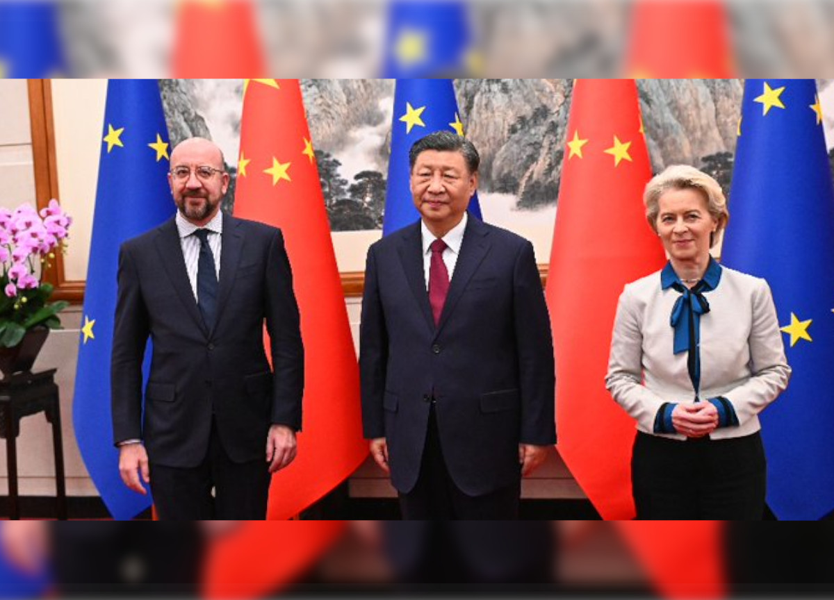 Vertice tra Xi, von der Leyen, Michel. Cina: “Risposta comune a sfide globali” Vertice tra Xi, von der Leyen, Michel. Cina: “Risposta comune a sfide globali”