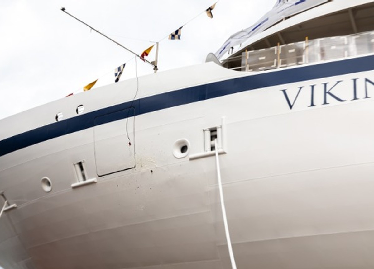 Fincantieri: varata la nuova nave da crociera per la società armatrice Viking Fincantieri: varata la nuova nave da crociera per la società armatrice Viking