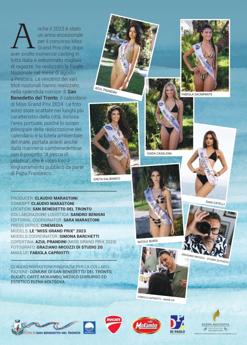 San Benedetto, il calendario sexy del Comune per incentivare il turismo. FOTO