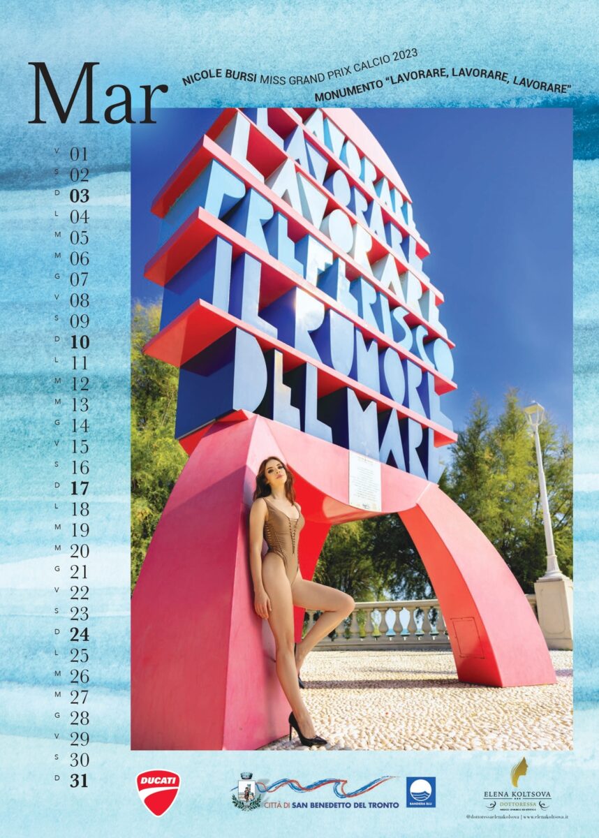 San Benedetto, il calendario sexy del Comune per incentivare il turismo. FOTO