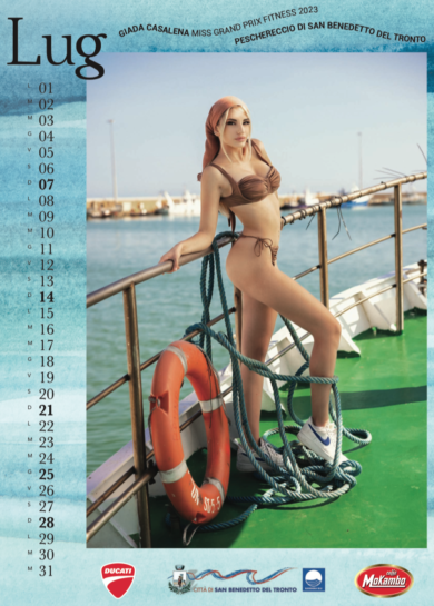 San Benedetto, il calendario sexy del Comune per incentivare il turismo. FOTO