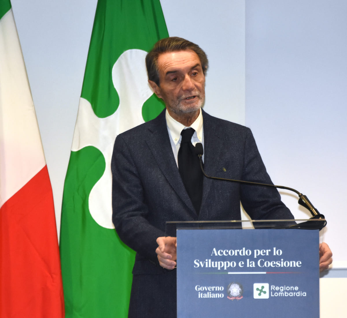 Giorgia Meloni e Attilio Fontana accordo economico importante per la Lombardia Giorgia Meloni e Attilio Fontana accordo economico importante per la Lombardia