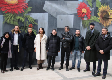 JTI e Save the Planet, inaugurato ad Ascoli il murales che parla di inclusione