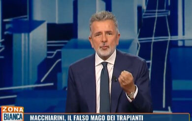 Ascolti tv, Brindisi risale con il caso del “superchirurgo” Paolo Macchiarini