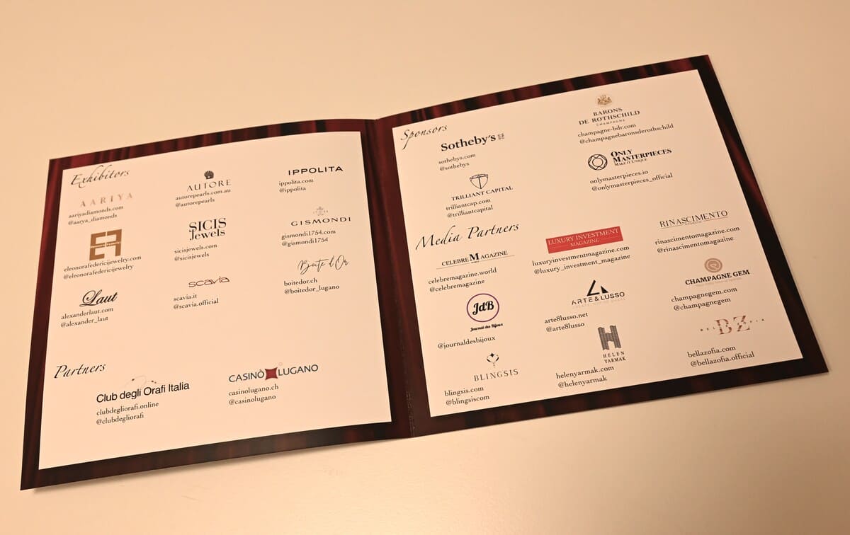 The Unique Show alta gioielleria e orologi da collezione debutto a Lugano