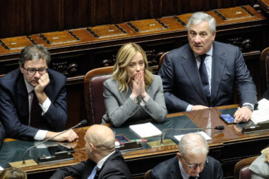 Ue, Meloni attacca Draghi. Ecco quando cita la foto in treno con Macron-Scholz