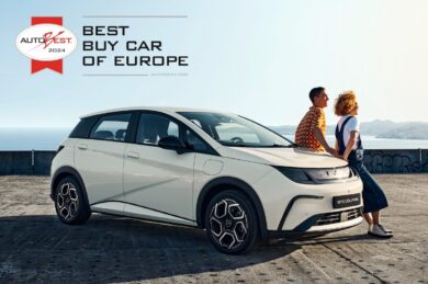 AUTOBEST premia la cinese BYD DOLPHIN come ”Best Buy Car of Europe 2024”
