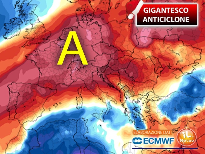 Meteo: gigantesco anticiclone, inverno addio. Caldo record. Mappa (fa paura) Meteo: gigantesco anticiclone, inverno addio. Caldo record. Mappa (fa paura)