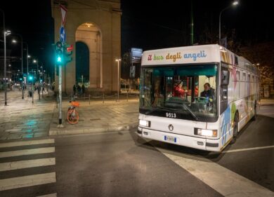 Torna in strada il bus degli angeli di ATM in collaborazione con i City Angels