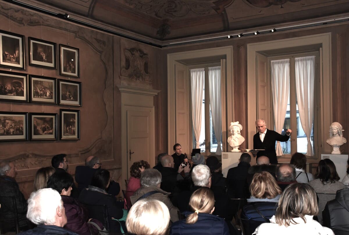 Casa del Manzoni letture teatrali di Massimiliano Finazzer Flory da I Promessi Sposi Casa del Manzoni letture teatrali di Massimiliano Finazzer Flory da I Promessi Sposi