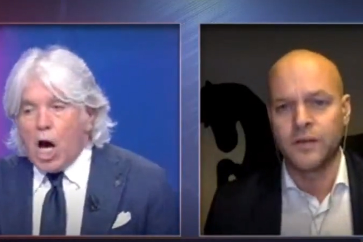 Zazzaroni-Biasin lite tv. “Var introdotto anche per fermare la Juventus”. “Non capisce una minchia” Zazzaroni-Biasin lite tv. “Var introdotto anche per fermare la Juventus”. “Non capisce una minchia”