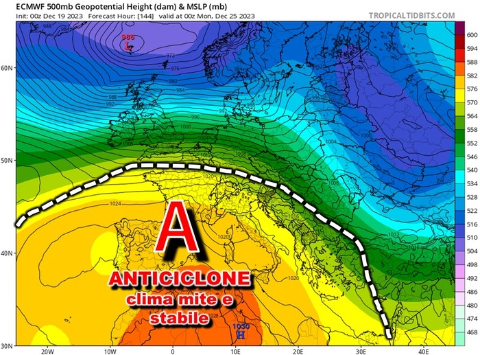 Meteo Natale: sarà primavera. Fino a 18 gradi. La mappa fa paura: eccola Meteo Natale: sarà primavera. Fino a 18 gradi. La mappa fa paura: eccola
