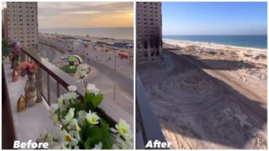 Una casa di Gaza prima e dopo la guerra di Israele contro Hamas: il video