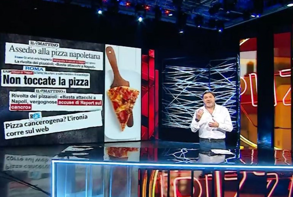 “Anche sulla pizza c’erano speculazioni. Grazie a Report ora non è più così” “Anche sulla pizza c’erano speculazioni. Grazie a Report ora non è più così”