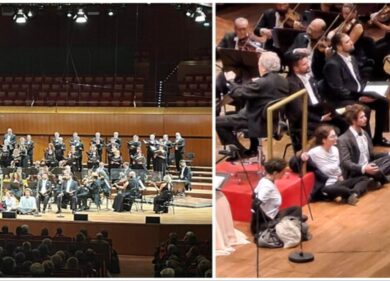Ultima Generazione colpisce ancora: blitz durante il concerto all’auditorium
