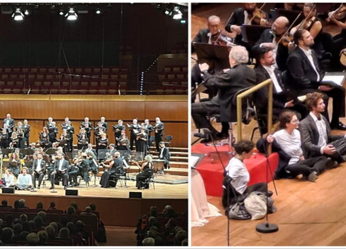 Ultima Generazione colpisce ancora: blitz durante il concerto all’auditorium Ultima Generazione colpisce ancora: blitz durante il concerto all’auditorium