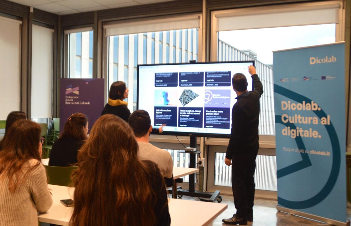 Dicolab, il sistema formativo sulle digital skills per il patrimonio culturale Dicolab, il sistema formativo sulle digital skills per il patrimonio culturale