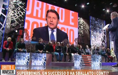Ascolti tv, Del Debbio straccia Formigli con Conte. Piazzapulita crolla al 3%