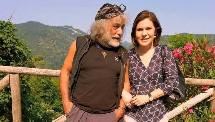 Bianchina Berlinguer beccata insieme a Mauro Corona-FOTO