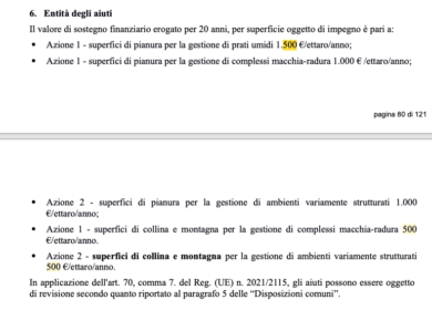 Il “regalo” di Natale per gli agricoltori emiliani: paghiamo se non producete