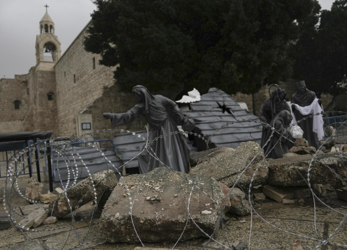 Guerra, colpita anche Betlemme a Natale. Attacchi israeliani in Cisgiordania Guerra, colpita anche Betlemme a Natale. Attacchi israeliani in Cisgiordania
