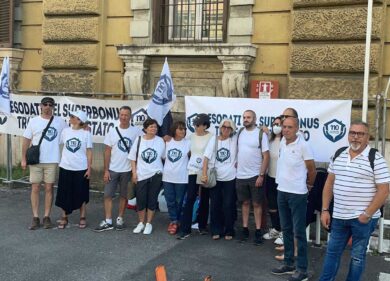 Esodati del superbonus, sit-in al Pantheon: “Il Governo rispetti i patti”