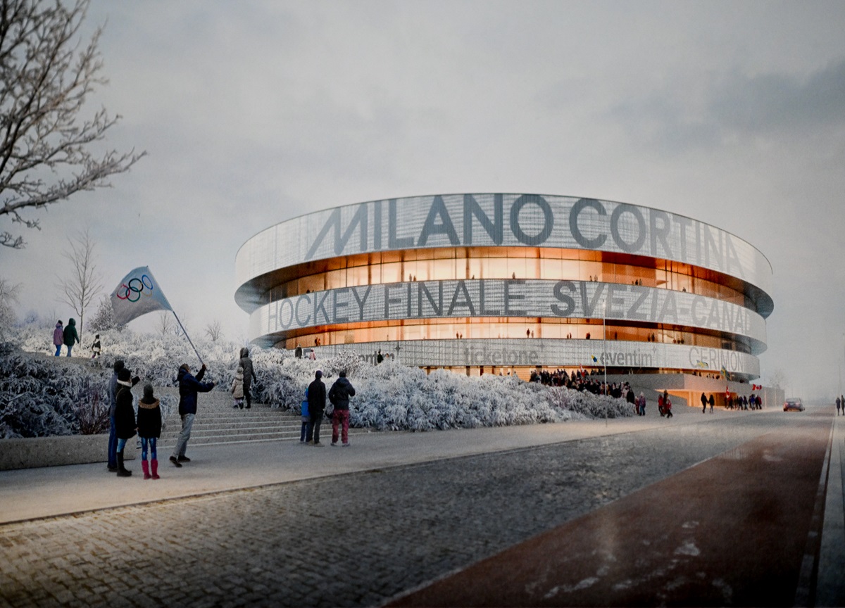 Olimpiadi 2026, Abodi visita con Fontana e Sala i cantieri. FOTO Olimpiadi 2026, Abodi visita con Fontana e Sala i cantieri. FOTO