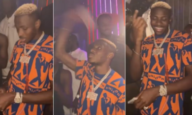 Osimhen, sfregio alla povertà: filmato mentre lancia mazzette di banconote