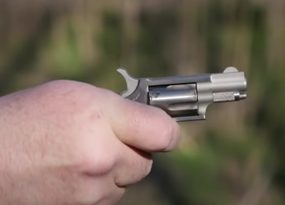 Pozzolo e la North American arms LR22. La pistola grande come un accendino
