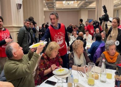 Epifania: a Milano per i clochard lo chef del Principe di Monaco