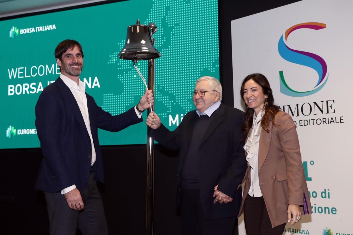 Simone Editore debutta in Borsa: raccolti 3 milioni di euro