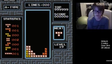 Usa, tredicenne finisce il gioco Tetris: è il primo umano in 40 anni