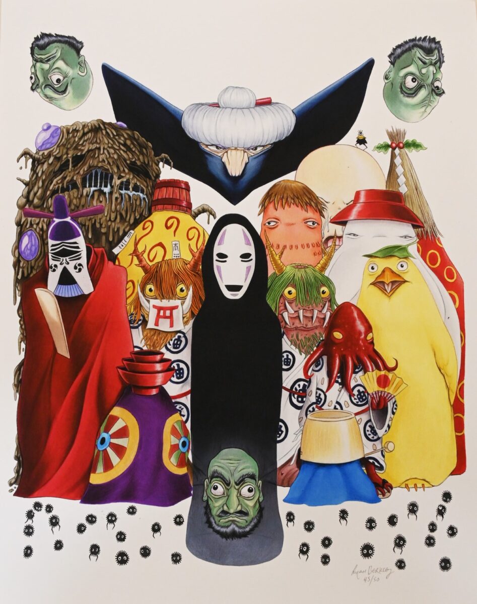 Hayao Miyazaki l’ispirazione artistica in mostra alla Soggettiva Gallery