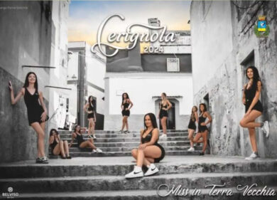 Cerignola, bufera sul calendario comunale: 12 mesi di ragazze in minigonna