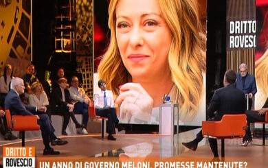 Ascolti tv, Del Debbio inizia l’anno col botto. Dritto e Rovescio al 7,4%
