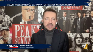 Conferenza stampa/ “Comica, deludente e prevedibile”: Scanzi giudica Meloni