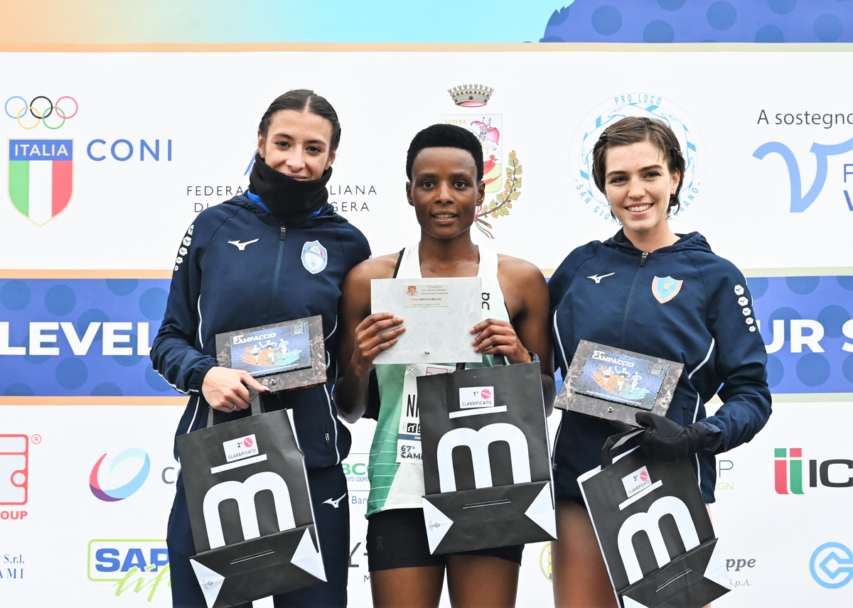 67° Campaccio femminile vincono Ebenyo e Nadia Battocletti seconda