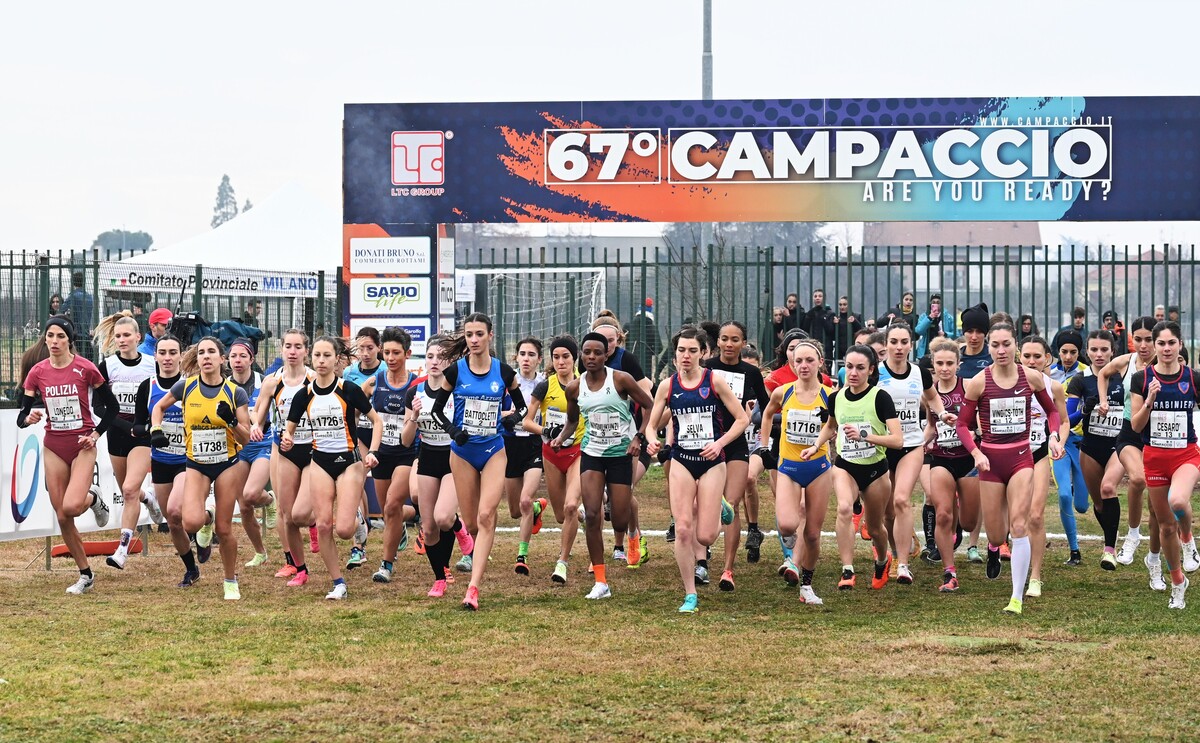 67° Campaccio femminile vincono Ebenyo e Nadia Battocletti seconda