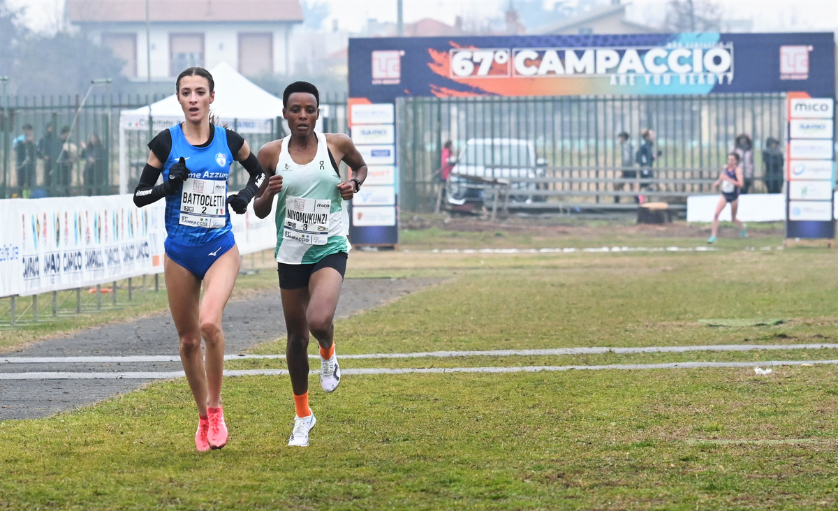 67° Campaccio femminile vincono Ebenyo e Nadia Battocletti seconda