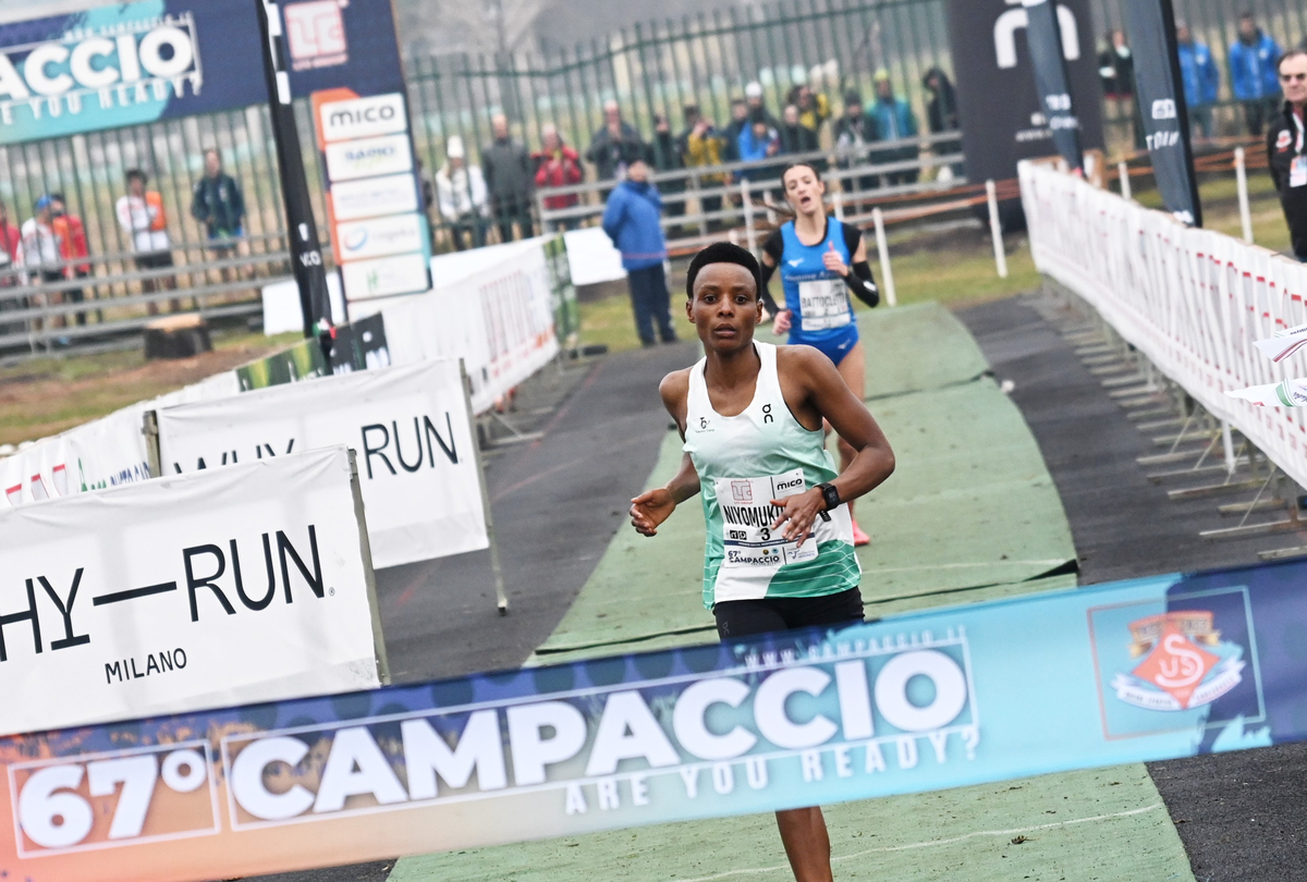 67° Campaccio femminile vincono Ebenyo e Nadia Battocletti seconda