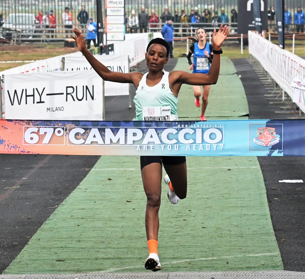 67° Campaccio femminile vincono Ebenyo e Nadia Battocletti seconda
