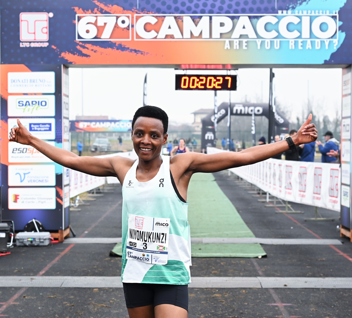 67° Campaccio femminile vincono Ebenyo e Nadia Battocletti seconda