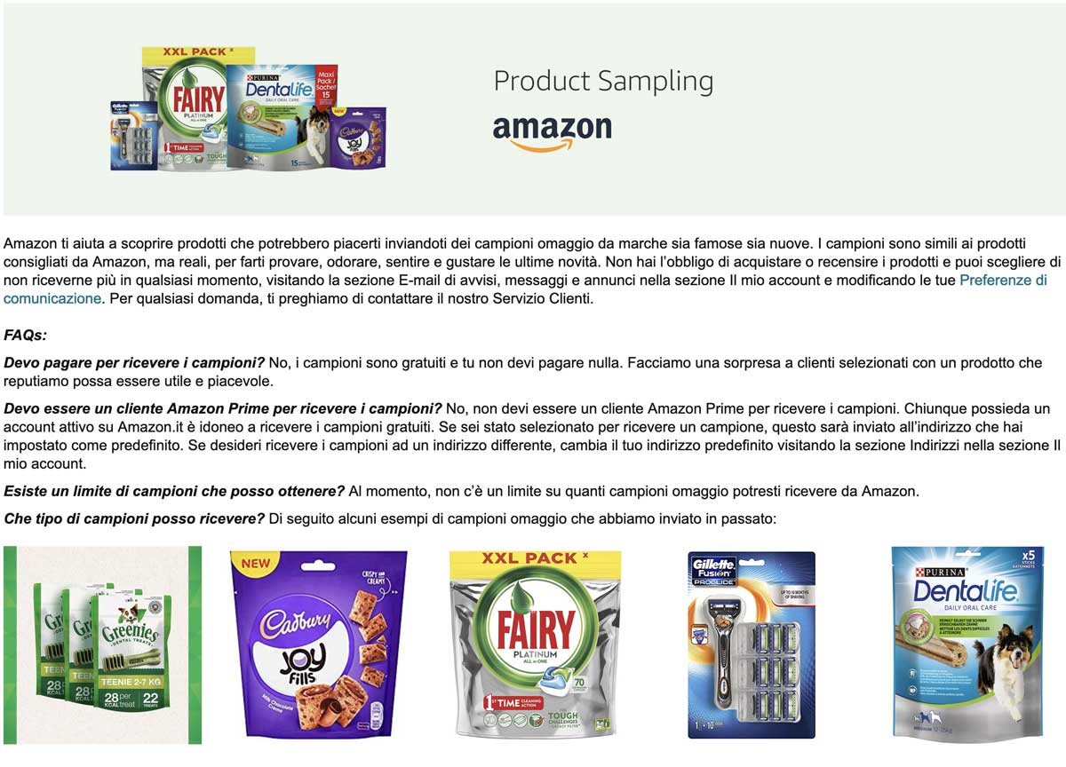 Amazon regala detersivi sperando in recensioni: se vende son soldi. Forse Amazon regala detersivi sperando in recensioni: se vende son soldi. Forse