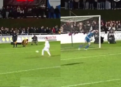 Ligue 1, l’imbarazzante “cucchiaio” di Antoine Mille: il portiere ringrazia