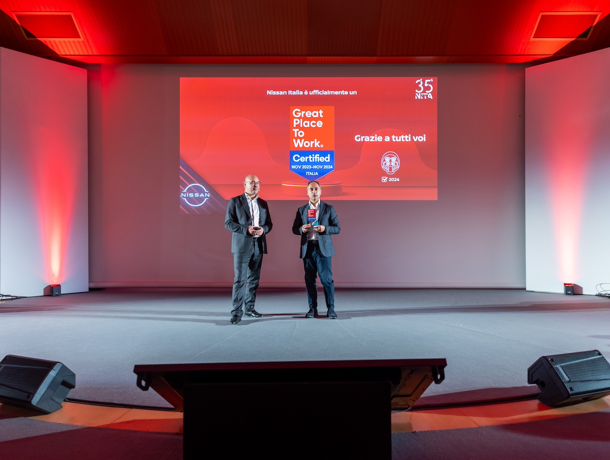 Nissan Italia è tra i migliori luoghi di lavoro in Italia