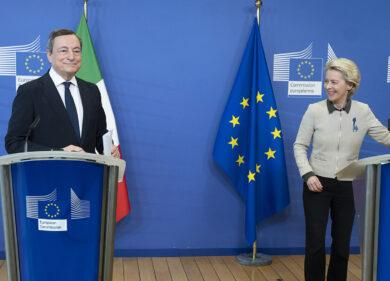 Europee, minata da intoppi la corsa di Draghi alla presidenza del Consiglio Ue